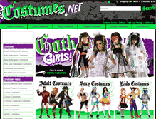 Tablet Screenshot of costumes.net